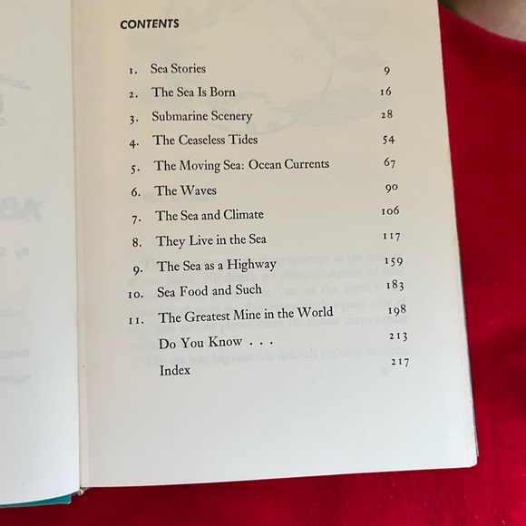 1954 The Real Book About The Sea Hardcover - Picture 6 of 9